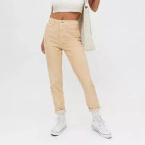 Mom High-rise Corduroy Pants